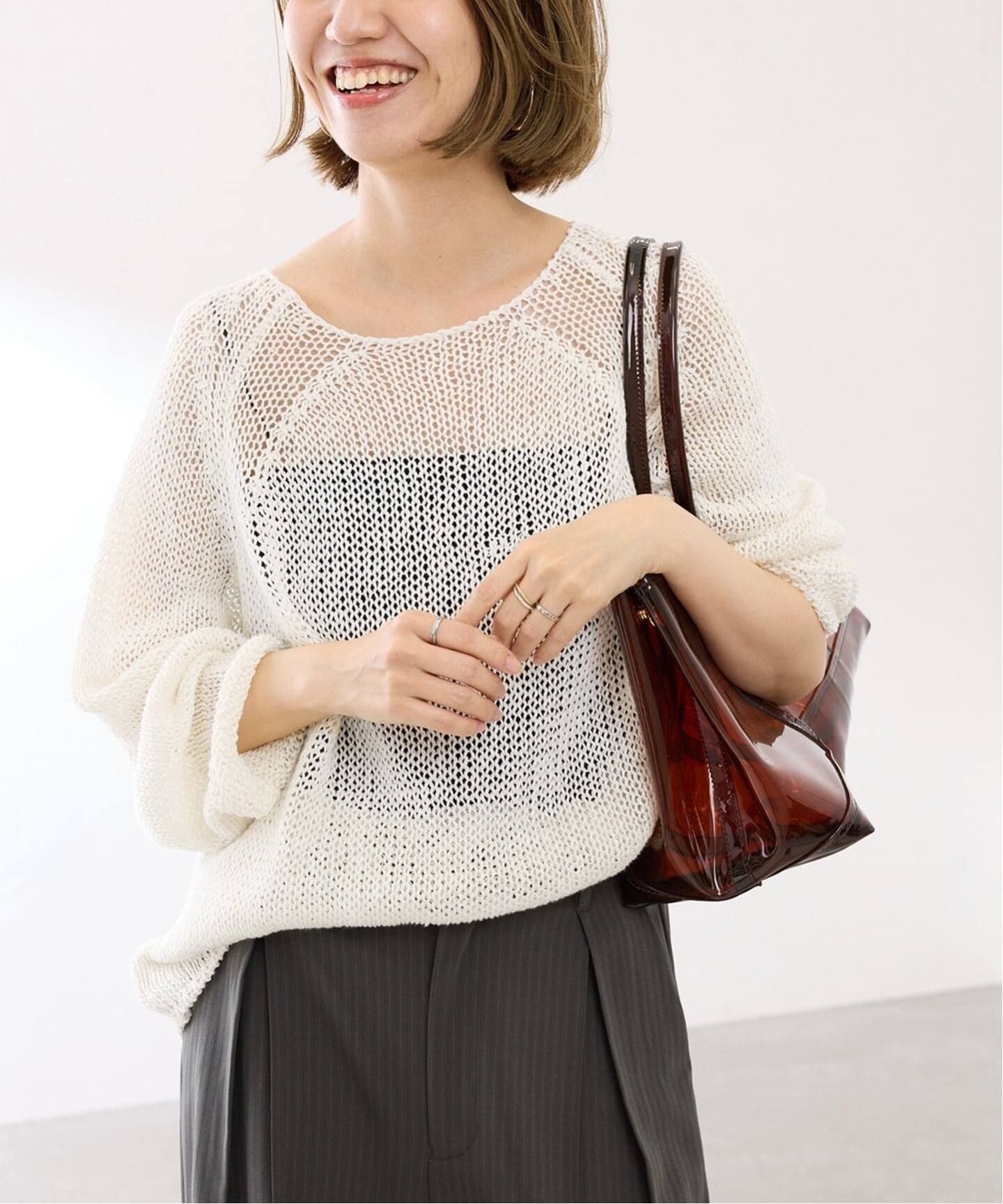FRAMeWORK LINEN CORD ニット2 ≪追加≫LINEN CORD ニット 2（ニット／セーター）｜FRAMeWORK