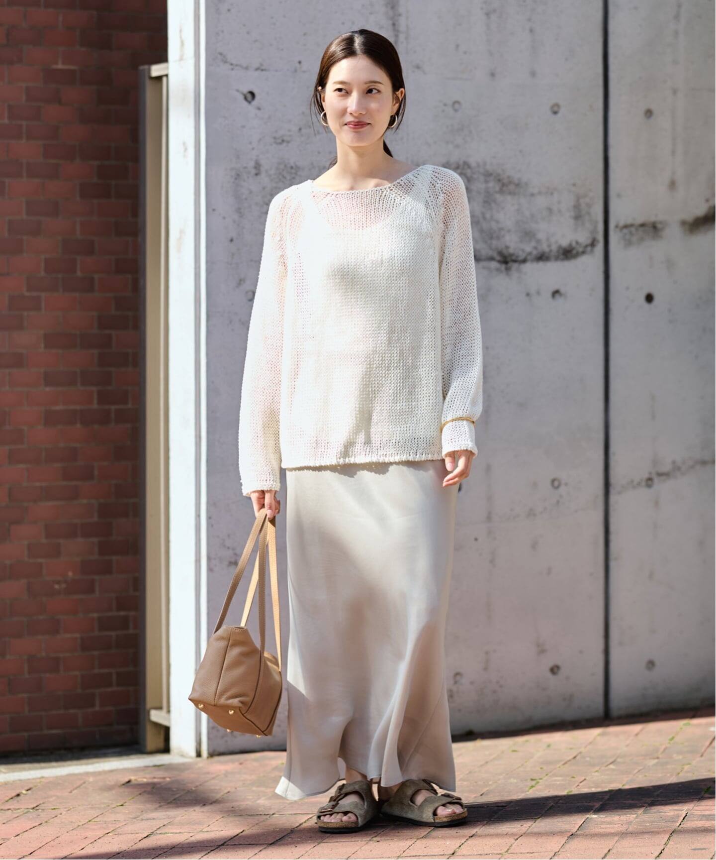 FRAMeWORK LINEN CORDニット ≪新色 / 追加≫LINEN CORD ニット（ニット／セーター）｜FRAMeWORK