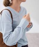 ≪洗える≫ウールレイヤードニット