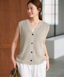 ≪WEB限定 / 追加予約≫ウォッシャブルPLリネン混2WAYニット 2