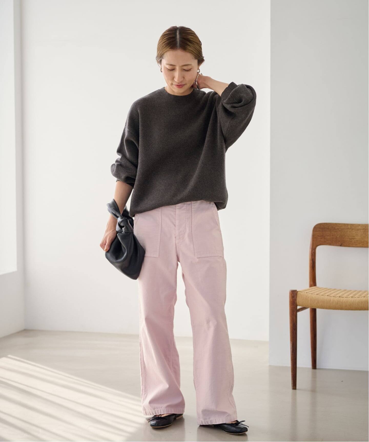 【美品】カシミアセーター ニットプルオーバー ≪WEB限定 / 追加予約≫カシミヤ混ニットプルオーバー（ニット