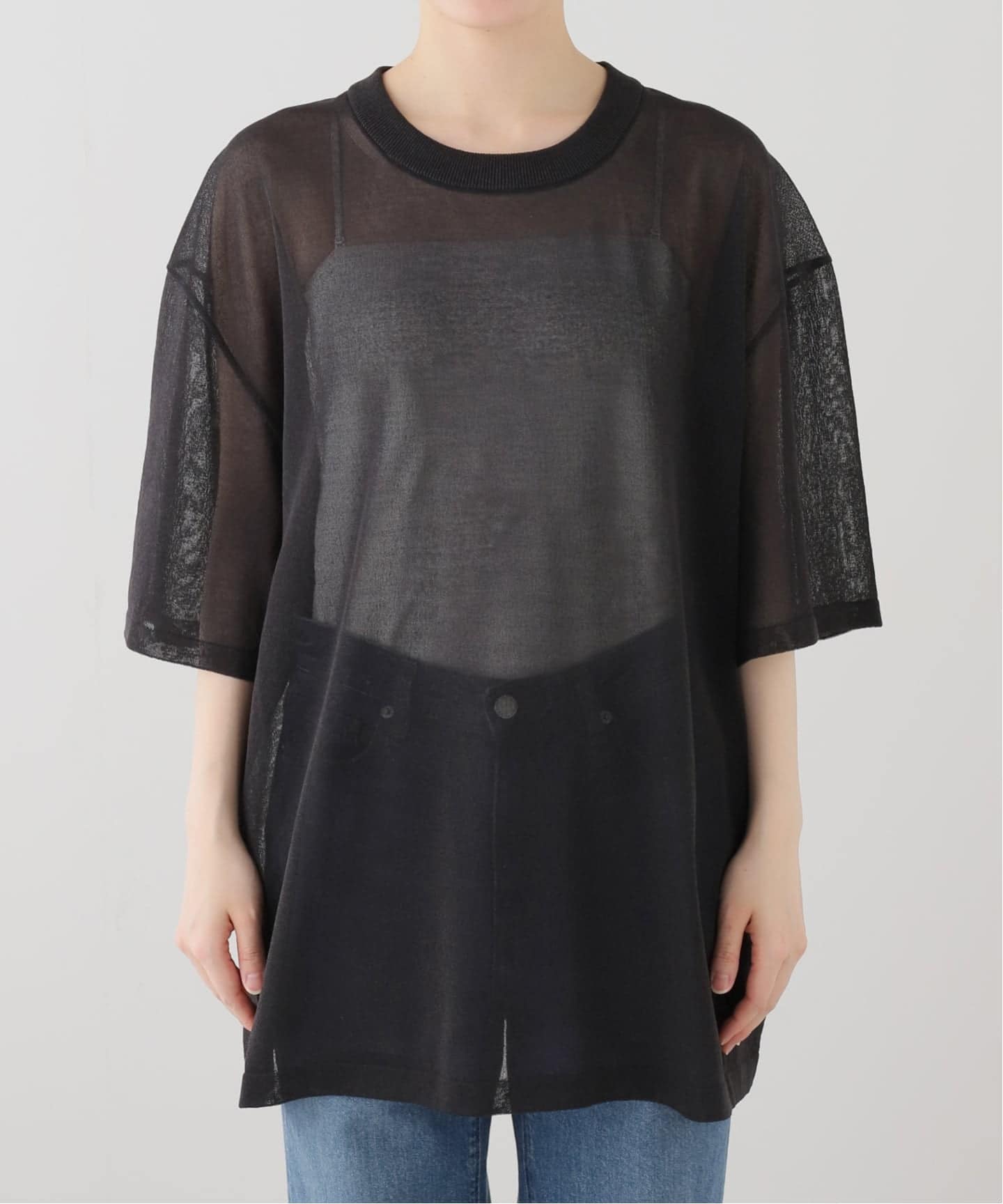 KAYLE/ケイル WASHI SHORT SLEEVE Tシャツ（ニット／セーター