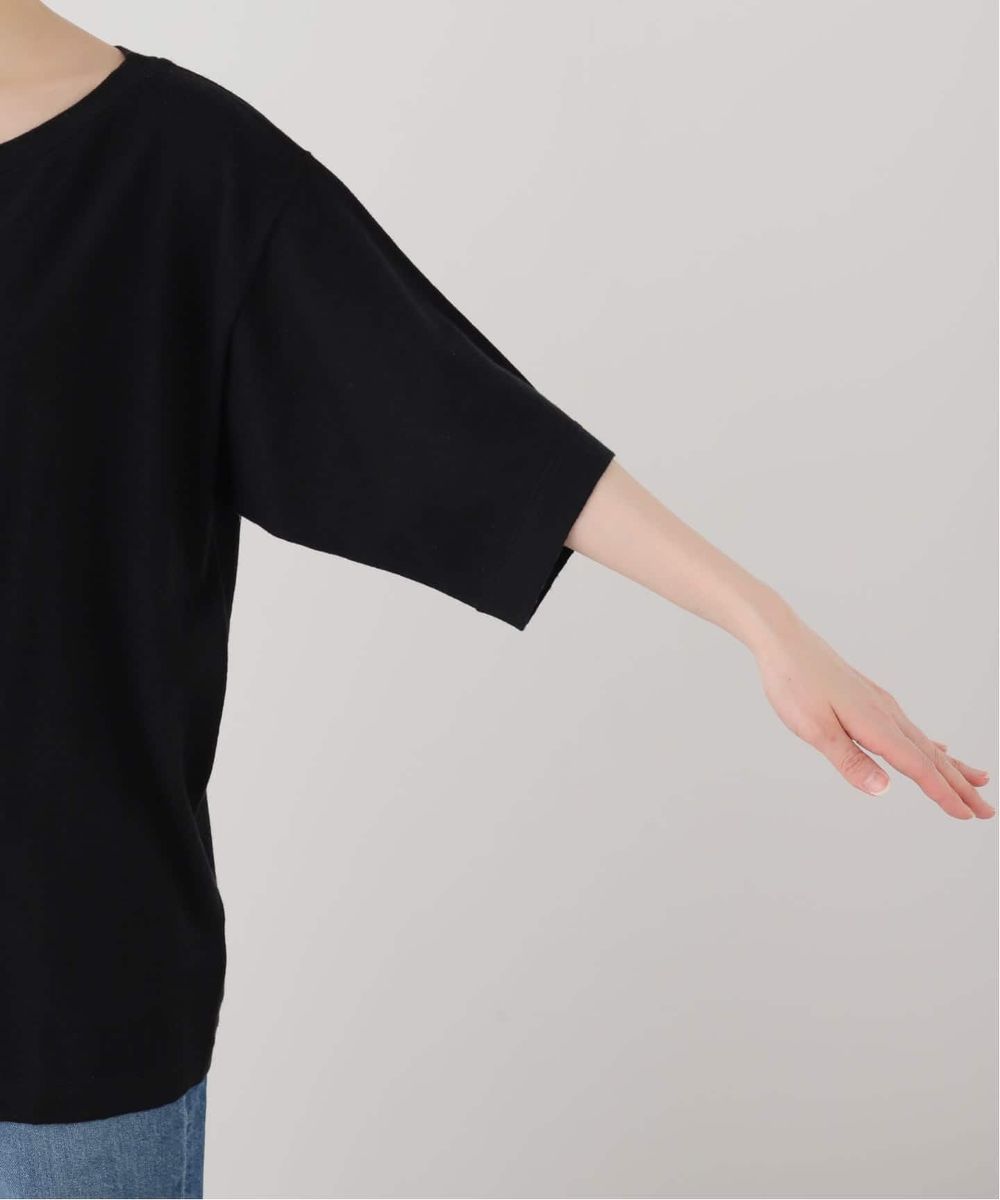 極上肌触り extreme cashmere コットンカシミヤニットTシャツ 極上肌触り extreme cashmere コットンカシミヤニットTシャツ 【公式通販】