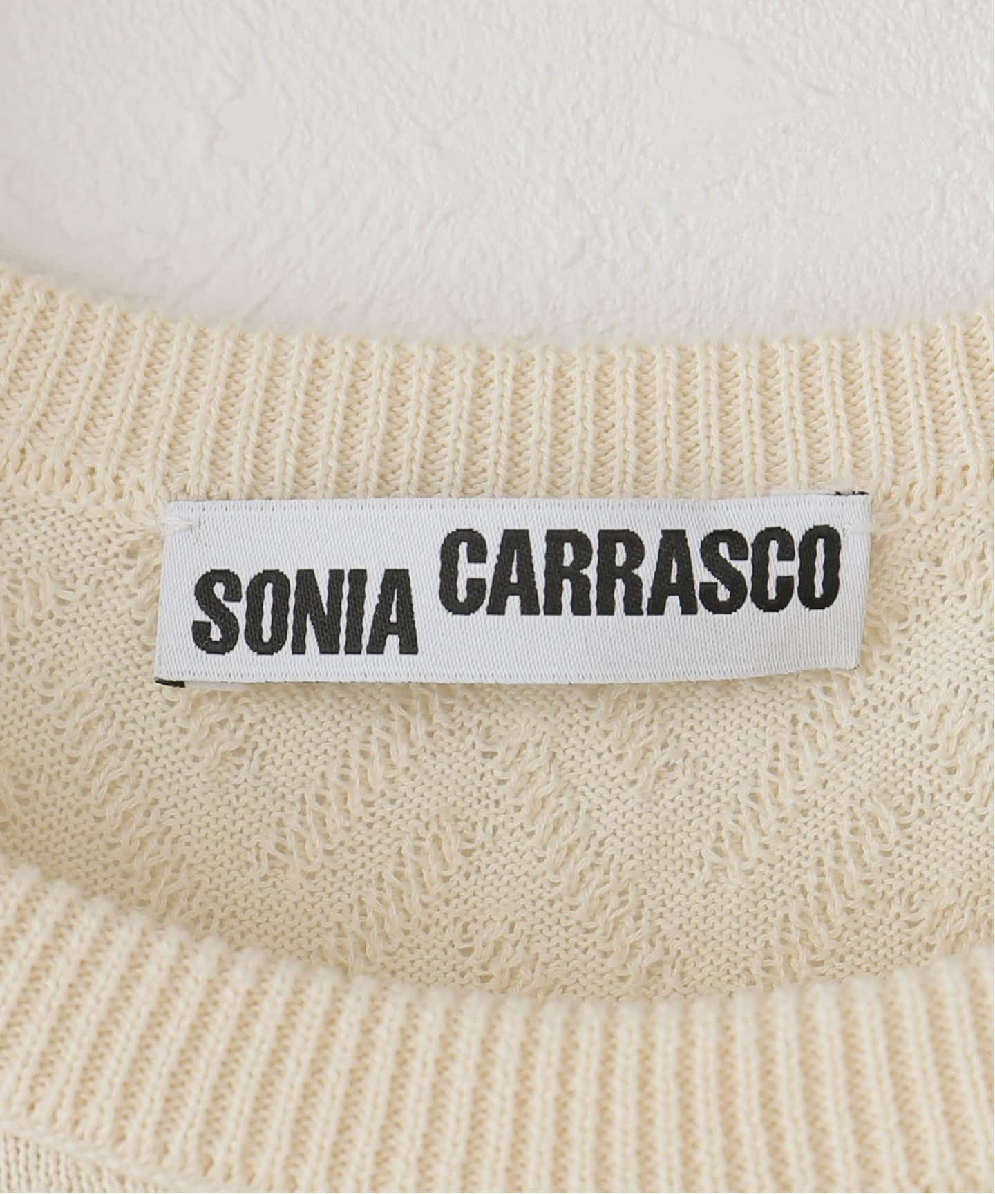 SONIA CARRASCO/ソニア カラスコ KNITTOP AND TAILORED TOP（ニット
