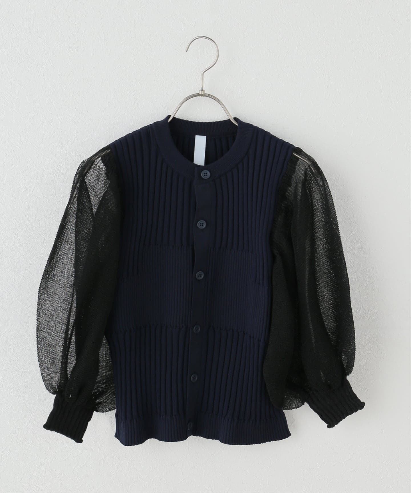 シーエフシーエル CFCL フルーテッド ブルゾン ジャケット カーディガン CFCL/シーエフシーエル FLUTED LUCENT PUFF SLEEVE CARDIGAN