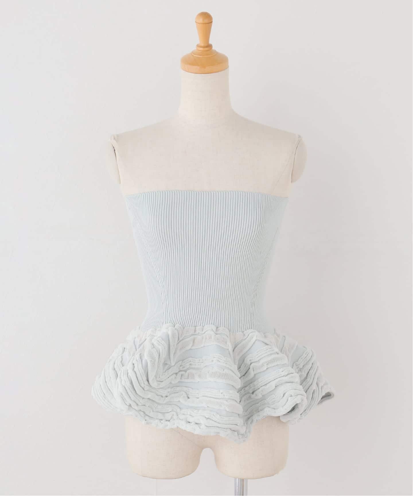 CFCL/シーエフシーエル POTTERY HS SWELL GLITTER STRAPLESS（ニット