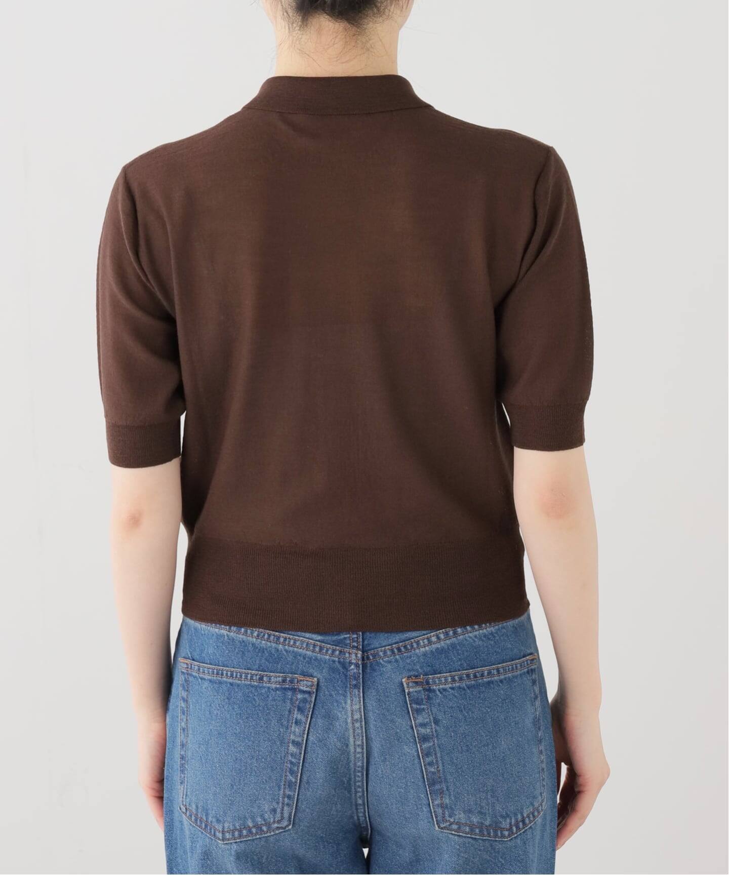 FUMIKA UCHIDA / フミカウチダ KNITTED POLO CARDIGAN（ニット