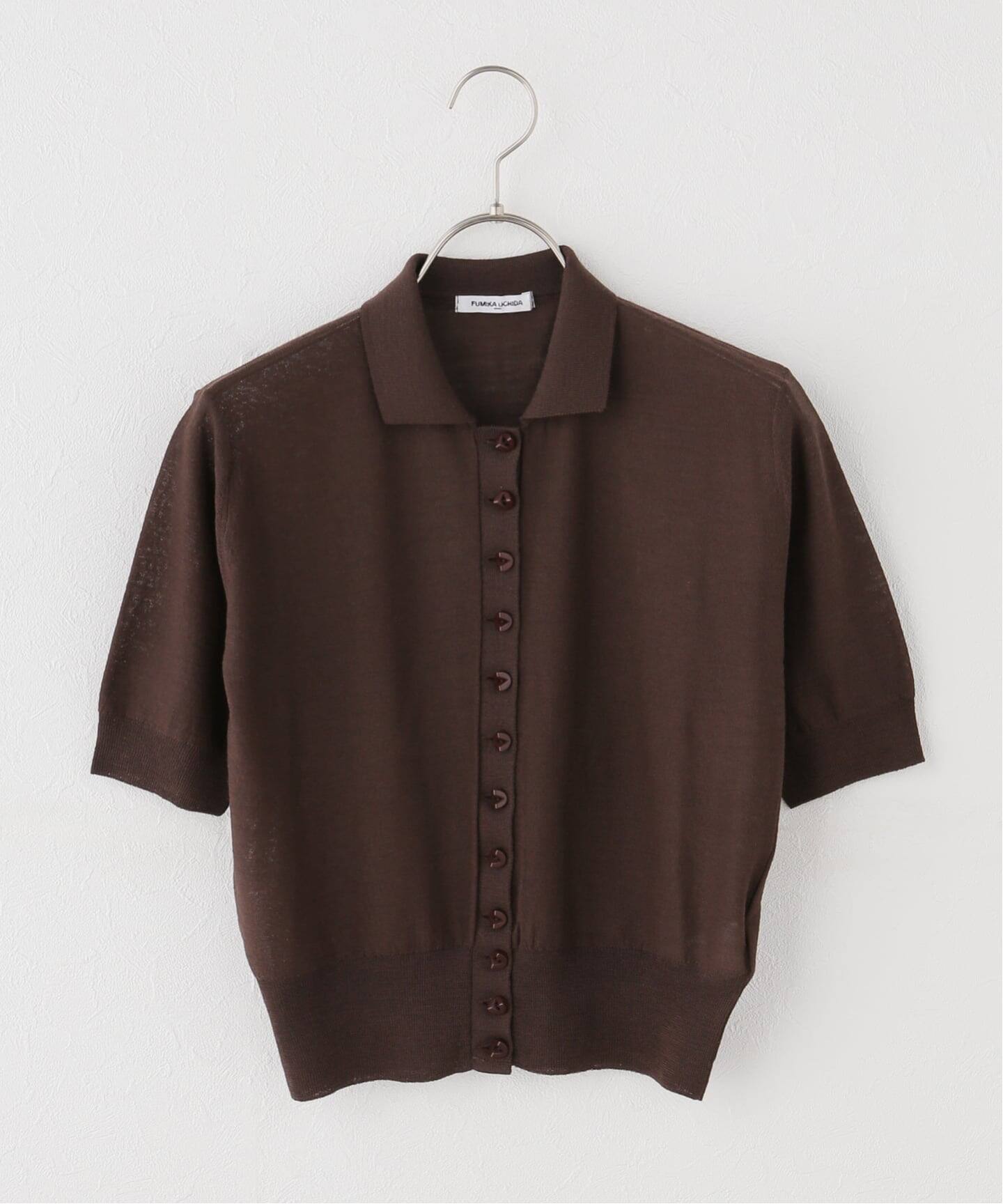 FUMIKA UCHIDA / フミカウチダ KNITTED POLO CARDIGAN（ニット
