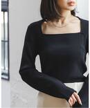 《予約》デコルテニット