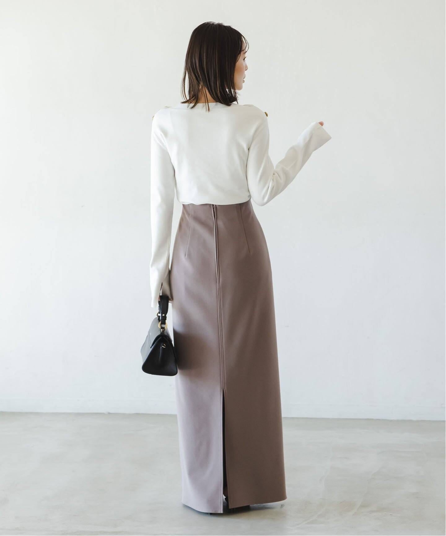 ショルダーボタンニットプルオーバー（ニット／セーター）｜NOBLE