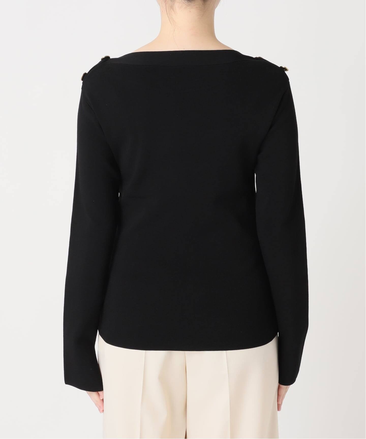 ショルダーボタンニットプルオーバー（ニット／セーター）｜NOBLE