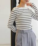 《26SS先行予約》ショルダーボタンニットプルオーバー