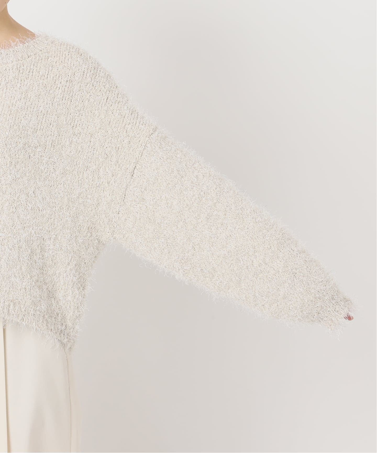 ラメmixシャギープルオーバー（ニット／セーター）｜NOBLE（ノーブル