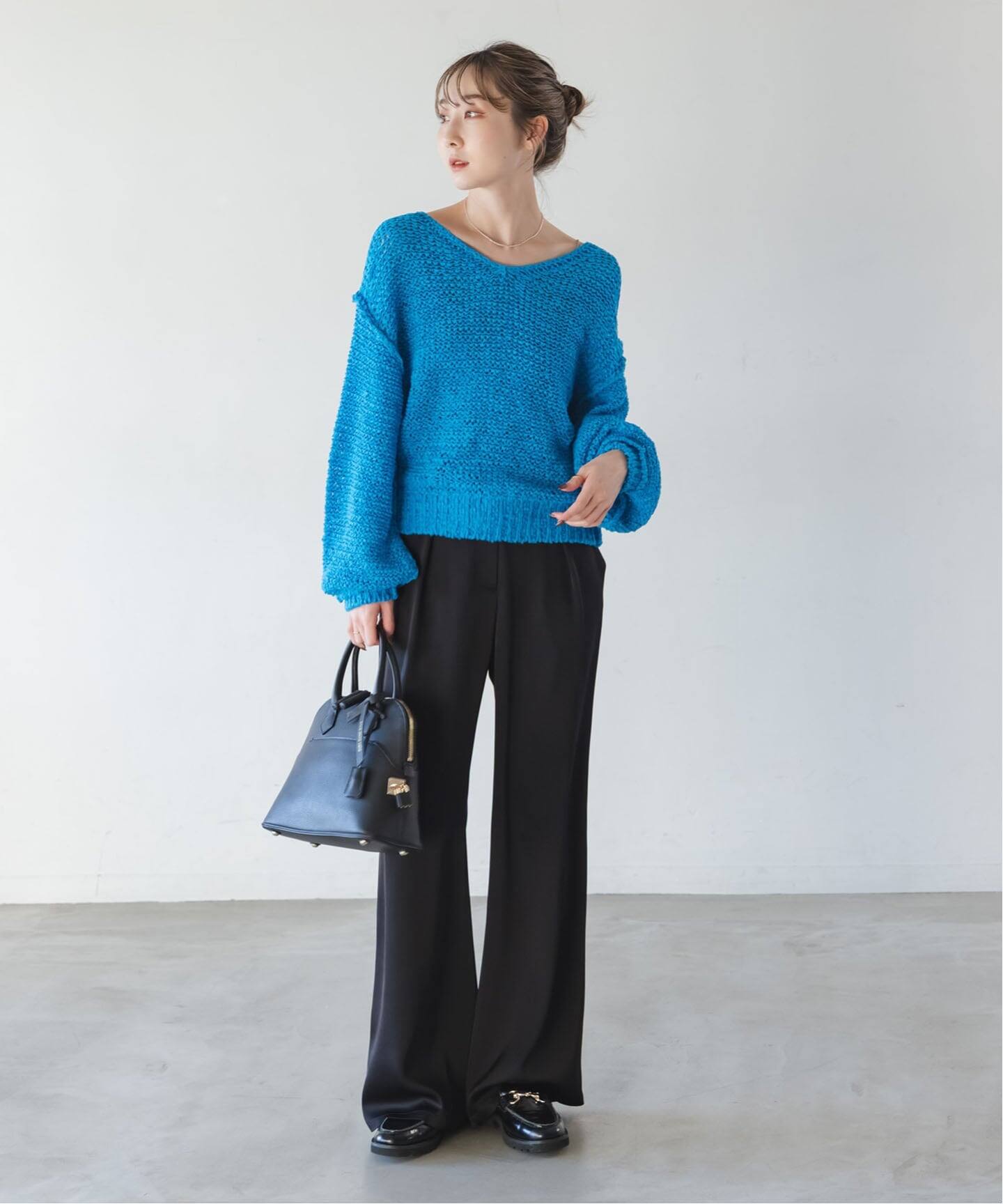 NOBLE ④ 20080240820040 ローゲジニット レディース ブラック FREE FW25_Annabelle_L124544_Black_W