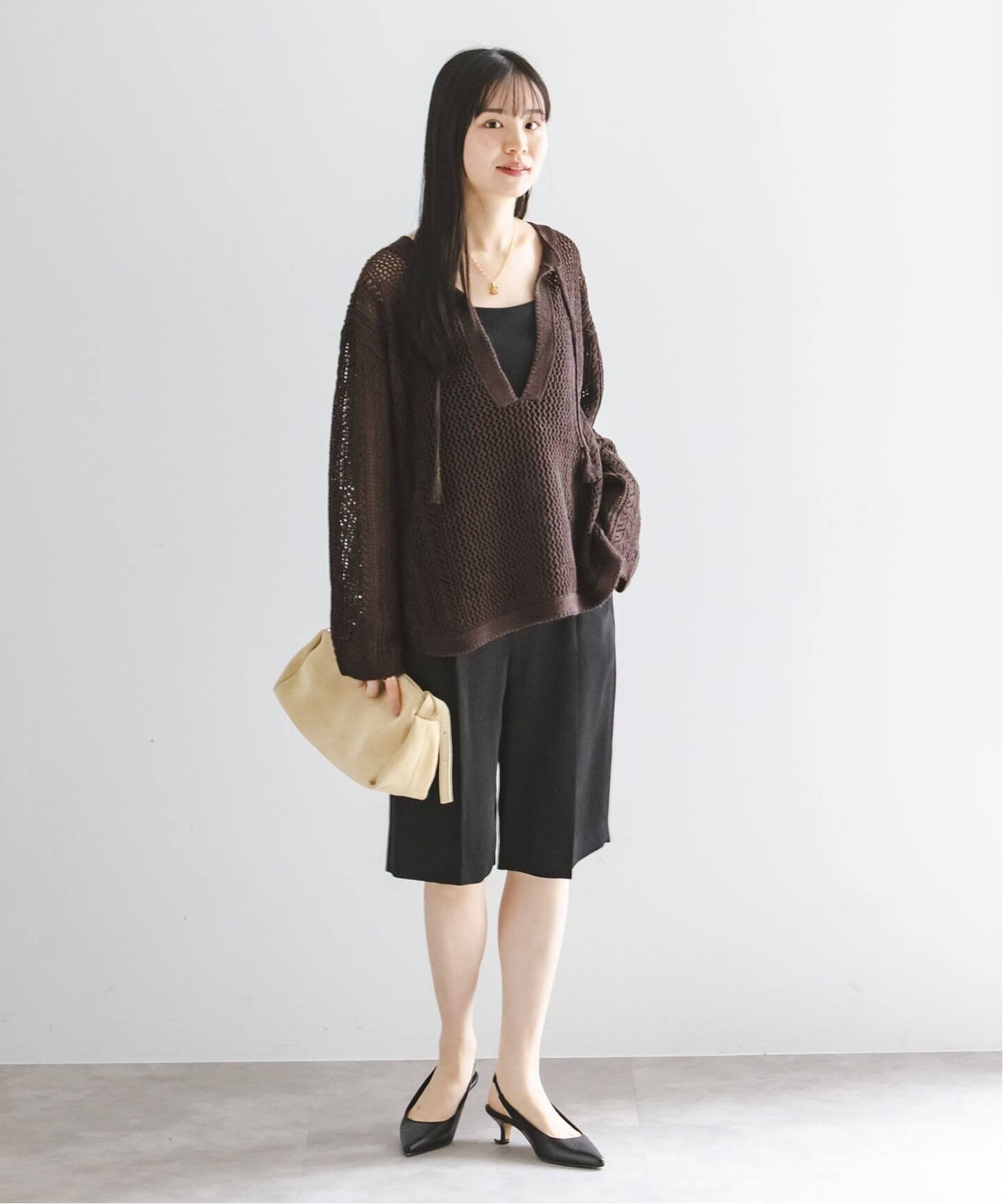 【新品・未使用】NOBLE カフタンニット カフタンニット（ニット／セーター）｜NOBLE（ノーブル）の通販