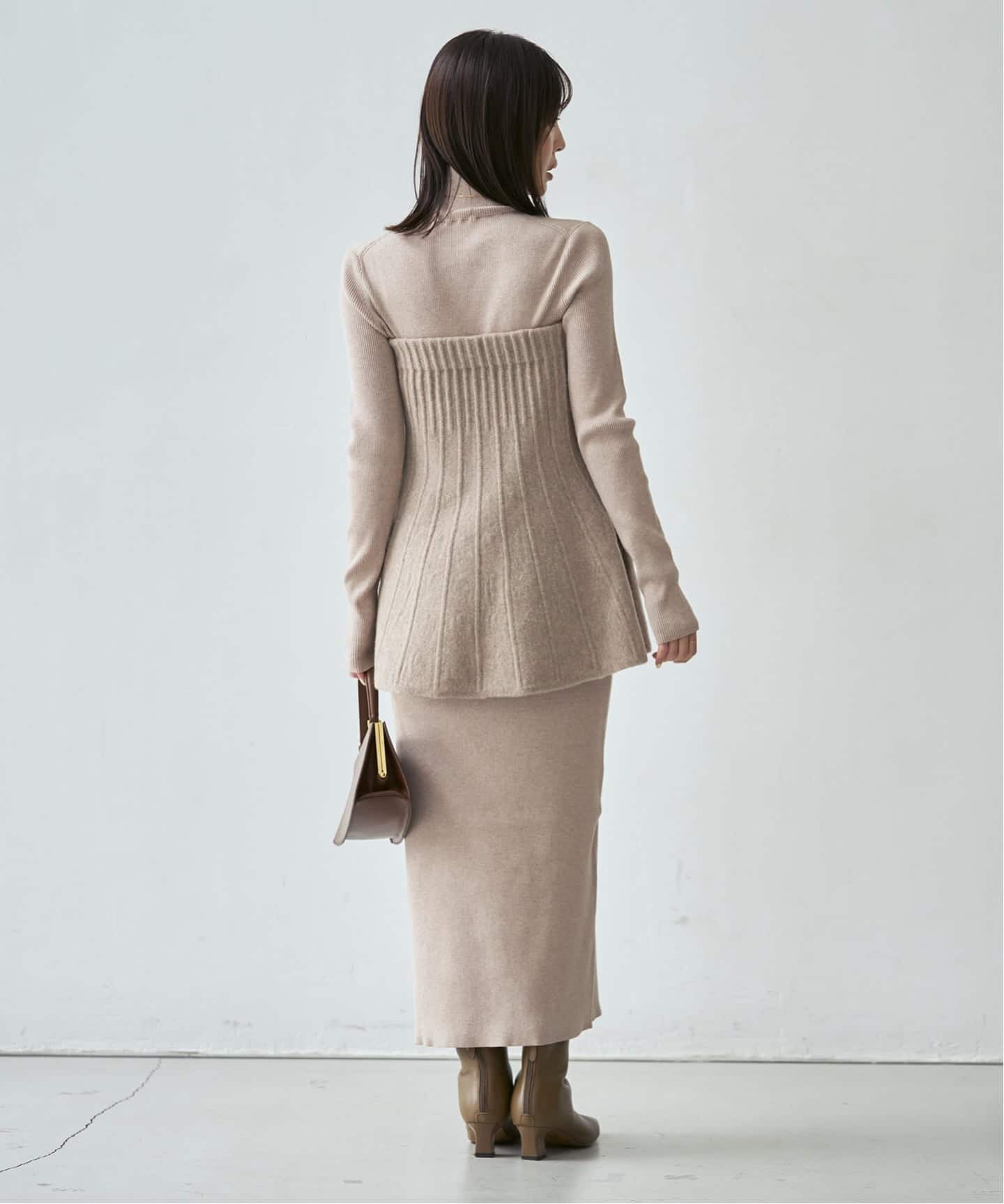 予約》2WAY KNITビスチェ（ニット／セーター）｜NOBLE（ノーブル）の