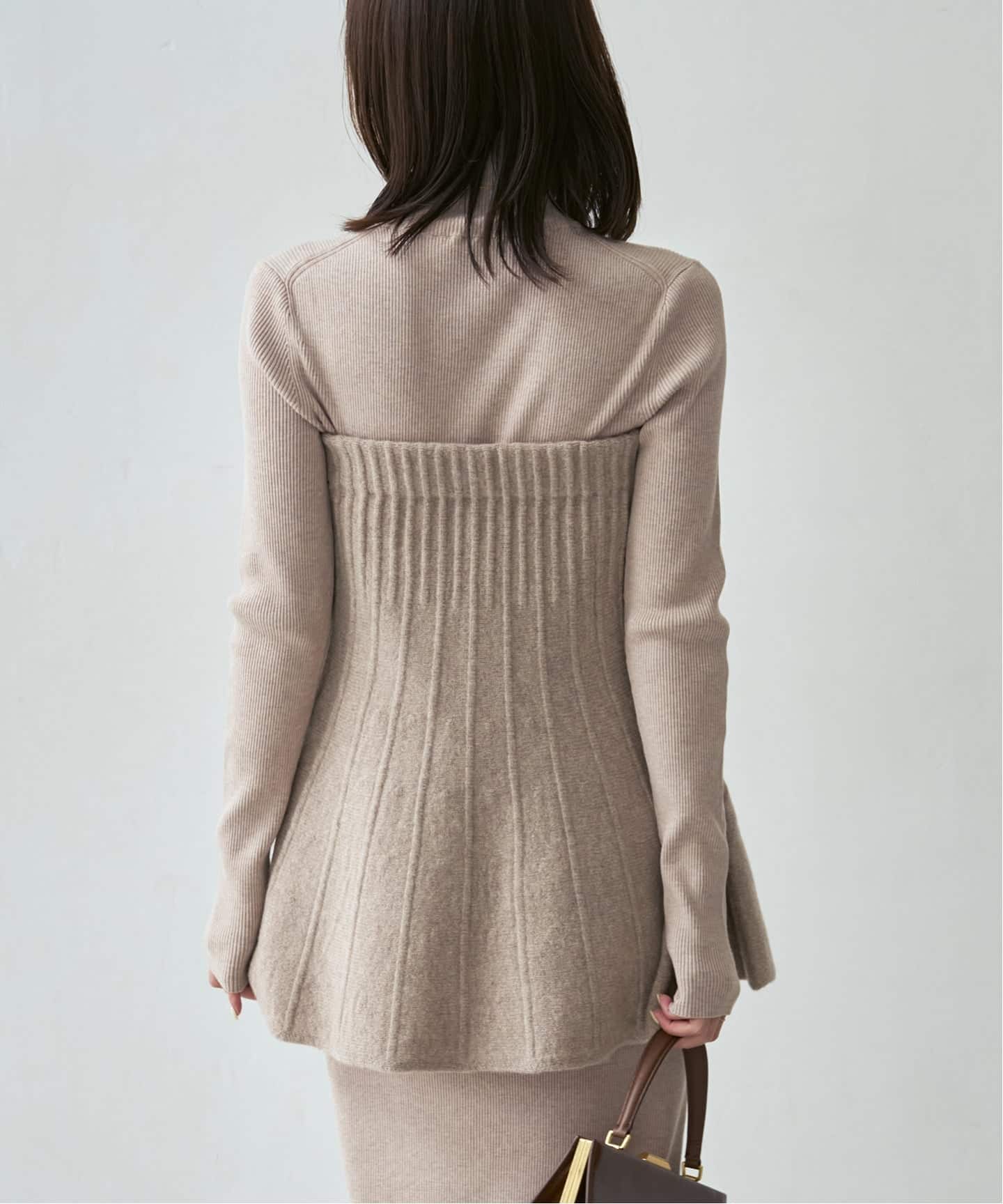 予約》2WAY KNITビスチェ（ニット／セーター）｜NOBLE（ノーブル）の
