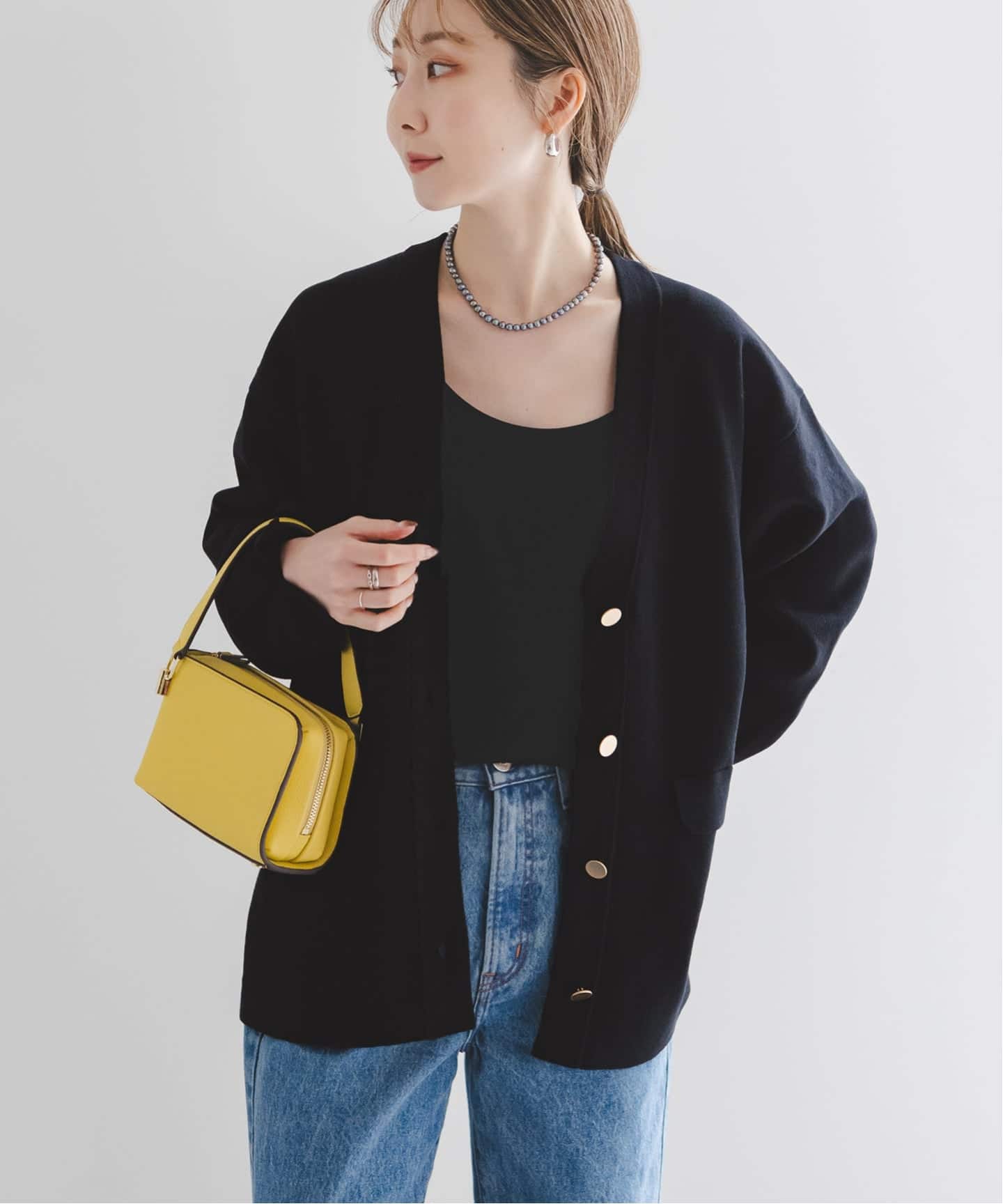 WEB限定追加予約》接結ジャケットライクカーディガン（カーディガン