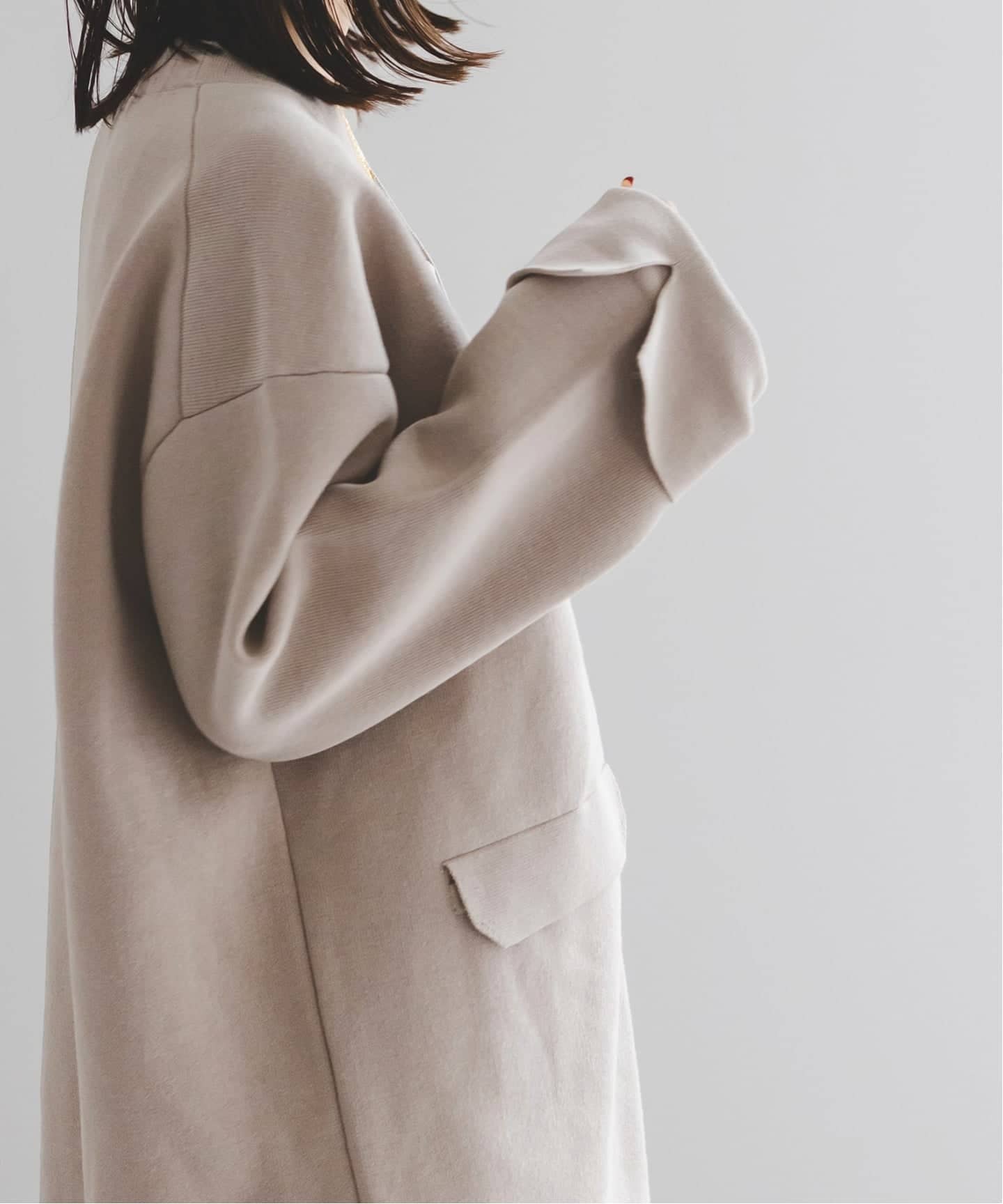 WEB限定追加》接結ジャケットライクカーディガン（カーディガン