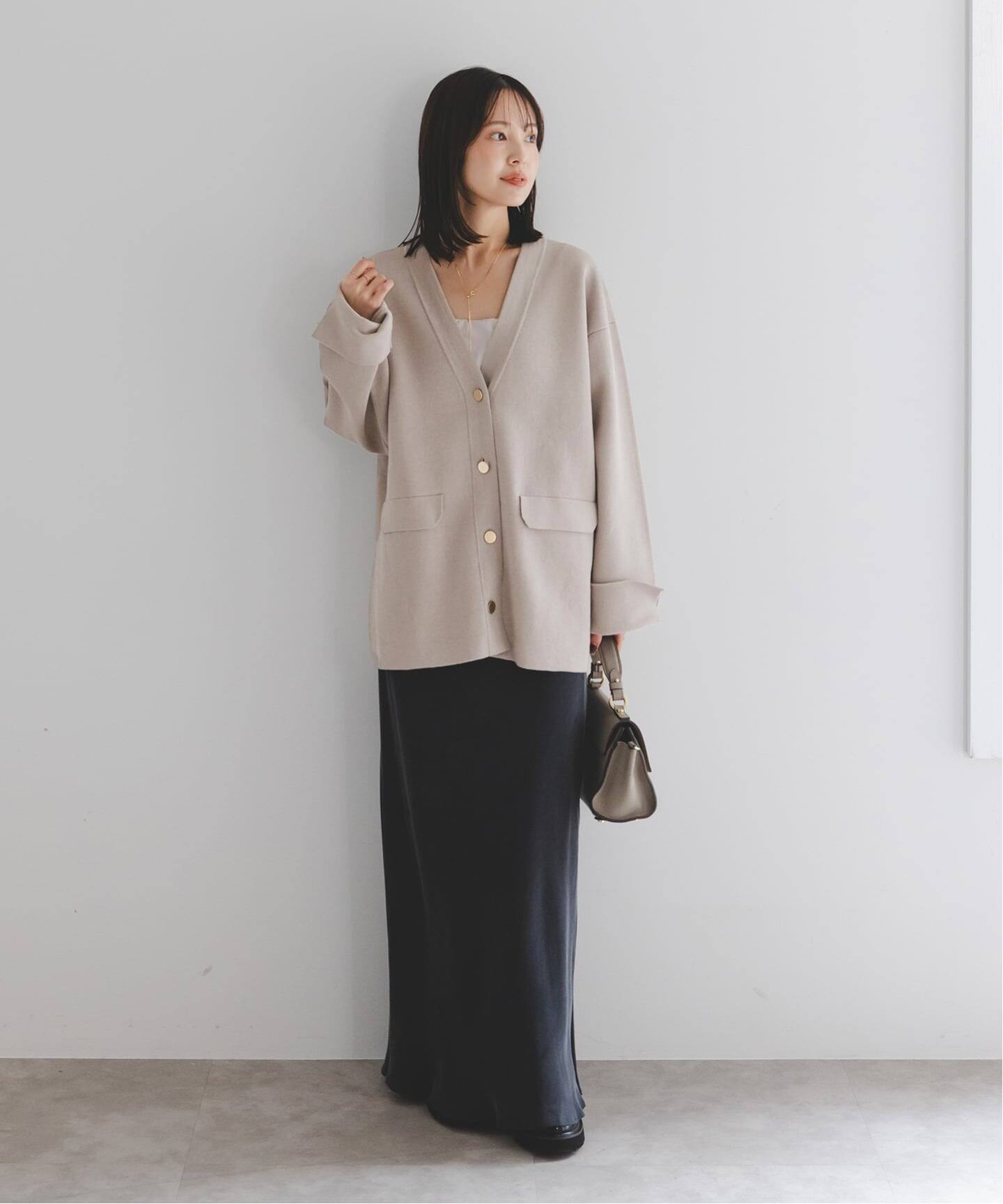 WEB限定追加》接結ジャケットライクカーディガン（カーディガン