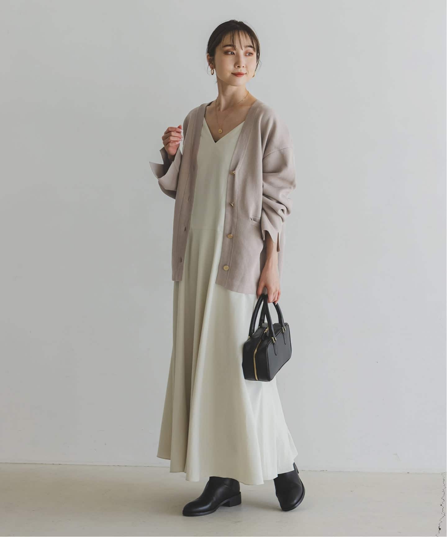 WEB限定追加》接結ジャケットライクカーディガン（カーディガン