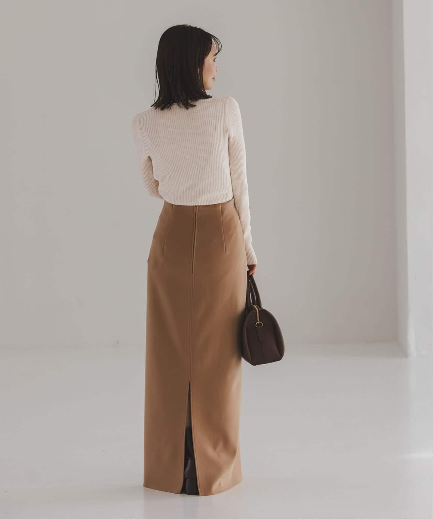 追加予約》CO/SILK リブカーディガン（カーディガン）｜NOBLE