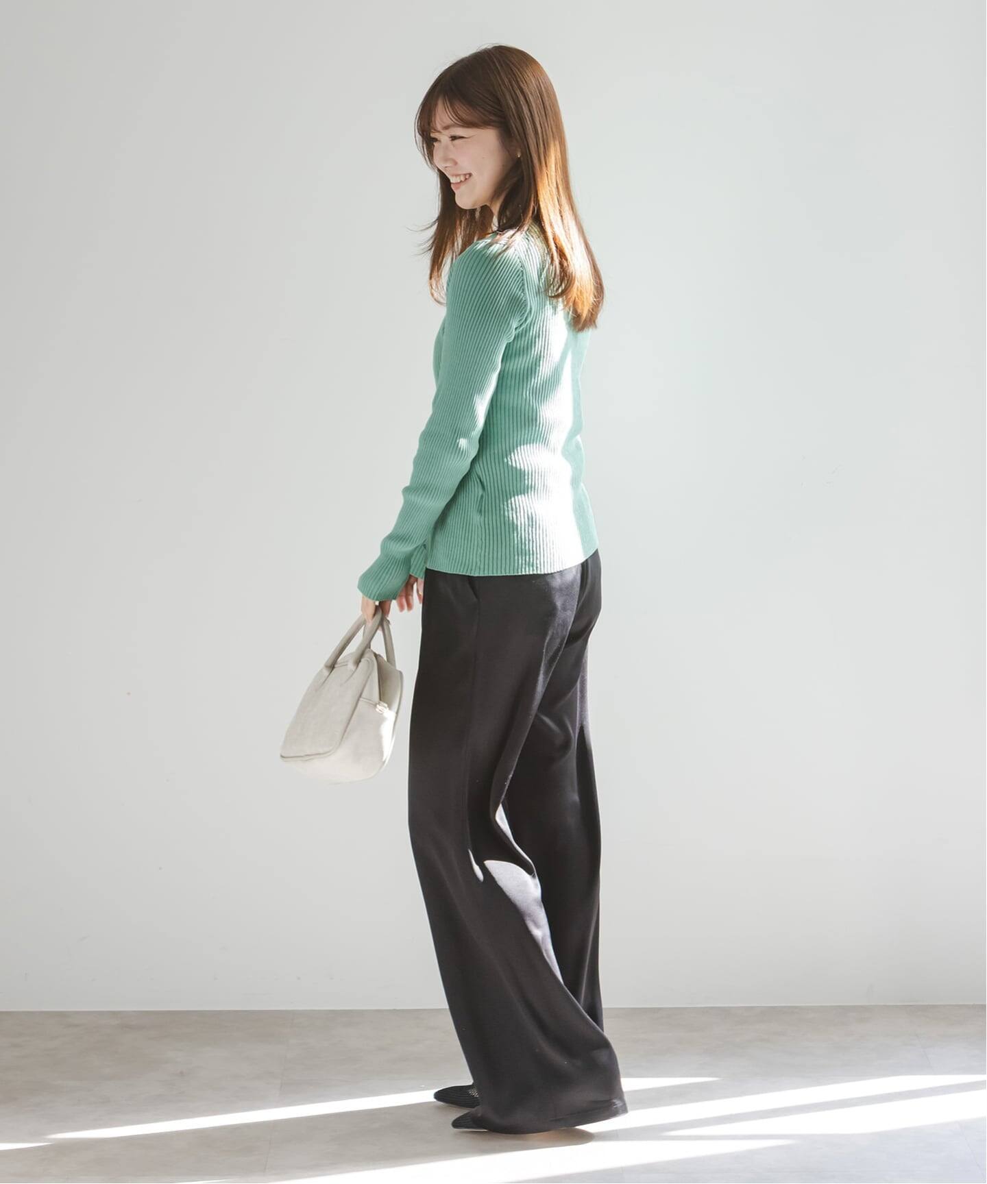 追加予約》CO/SILK リブカーディガン（カーディガン）｜NOBLE