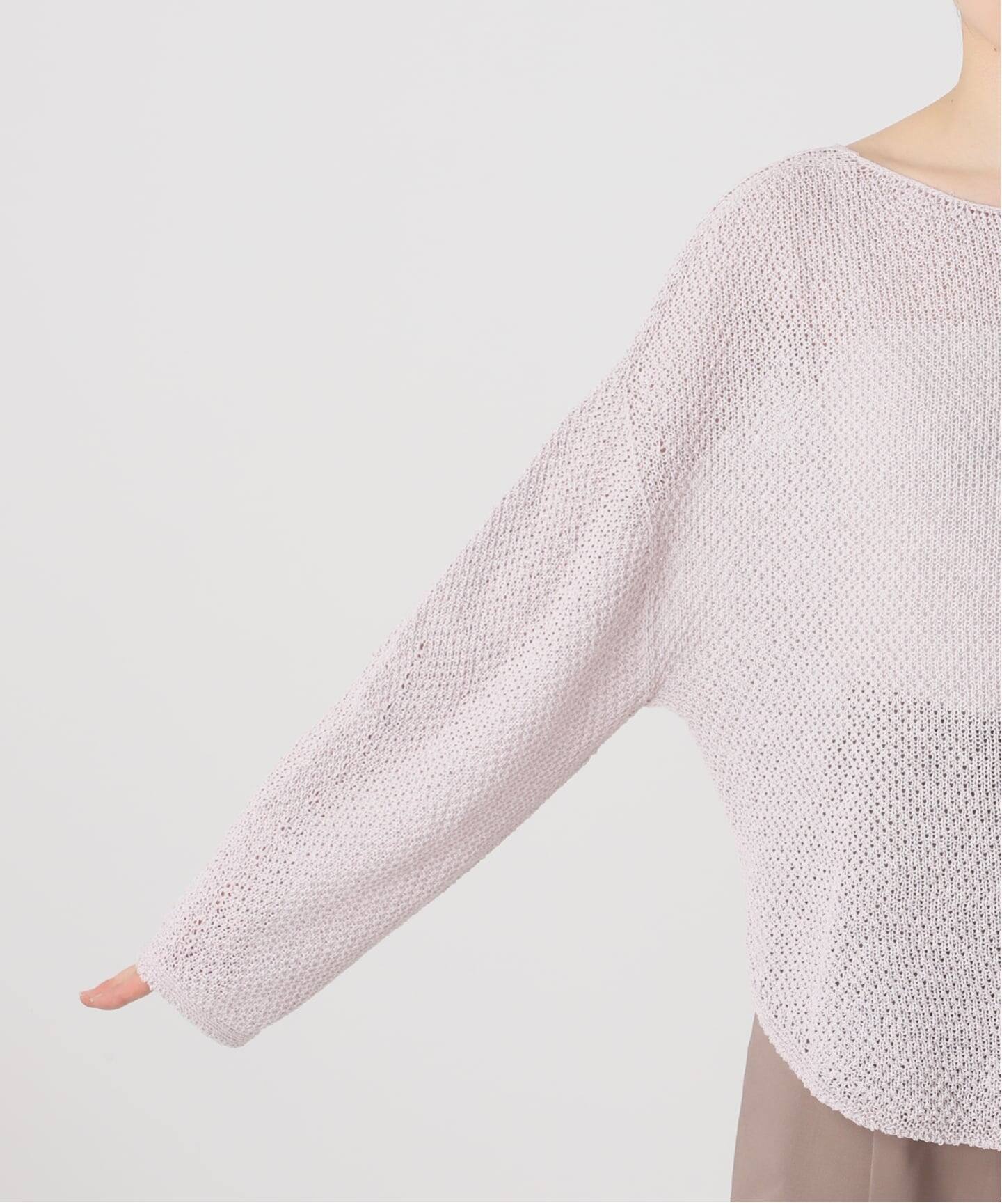 WEB＆一部店舗限定・追加》【洗える】ペーパーヤーン カノコBACK Vプル