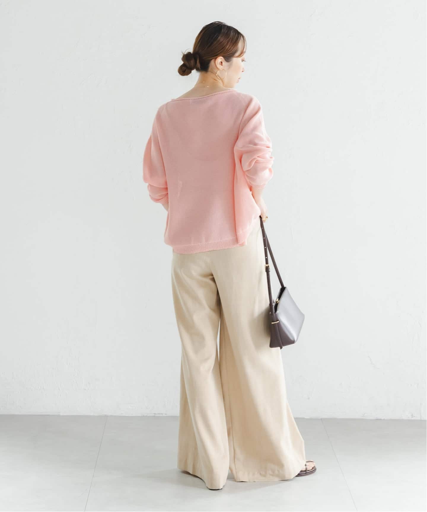WEB&なんばCITY店限定》ペーパーヤーン裏天竺プルオーバー(natsu