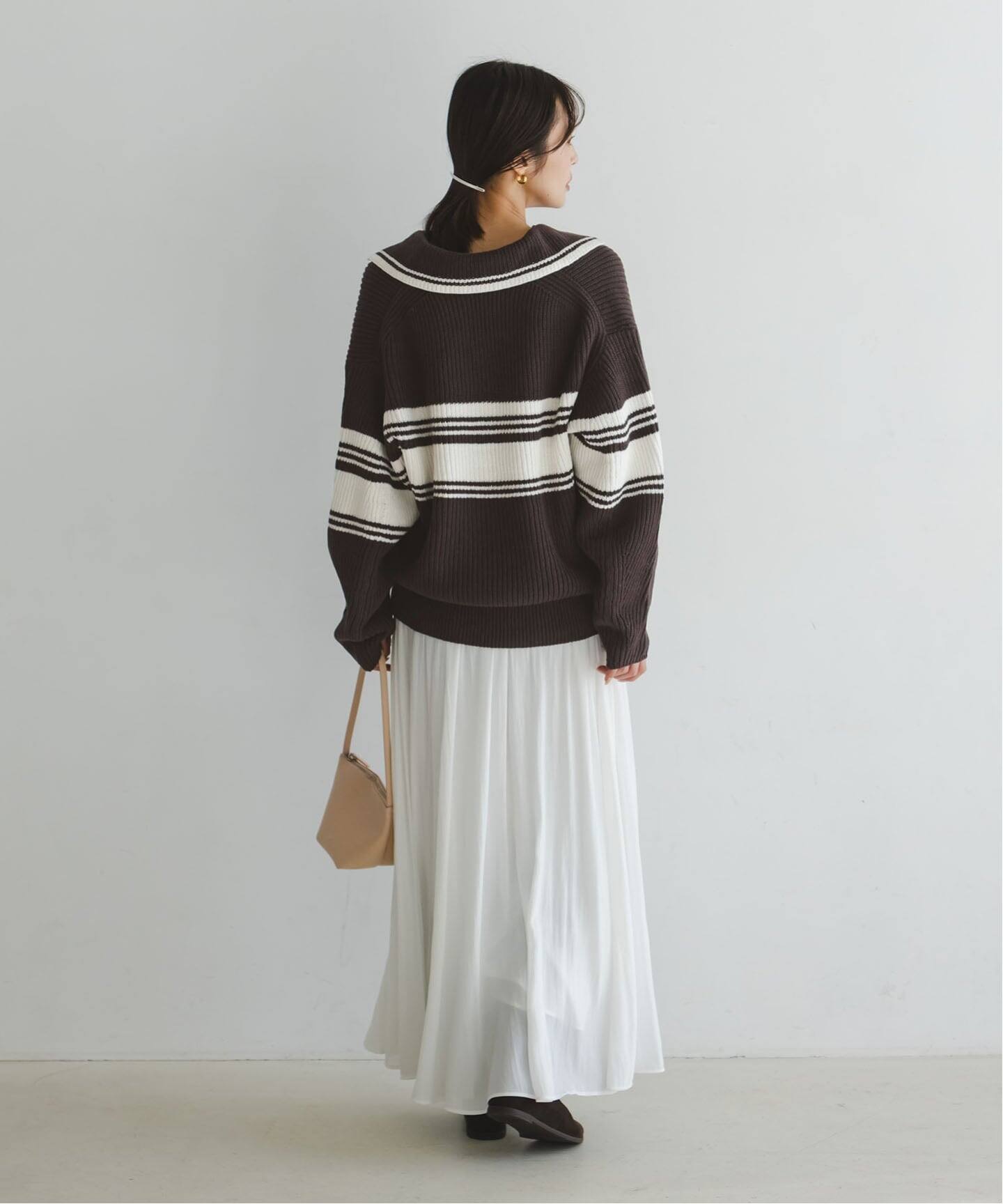 venit ニット 予約・NOBLE別注》Venit/ヴェニット ランダムボーダーニット（ニット