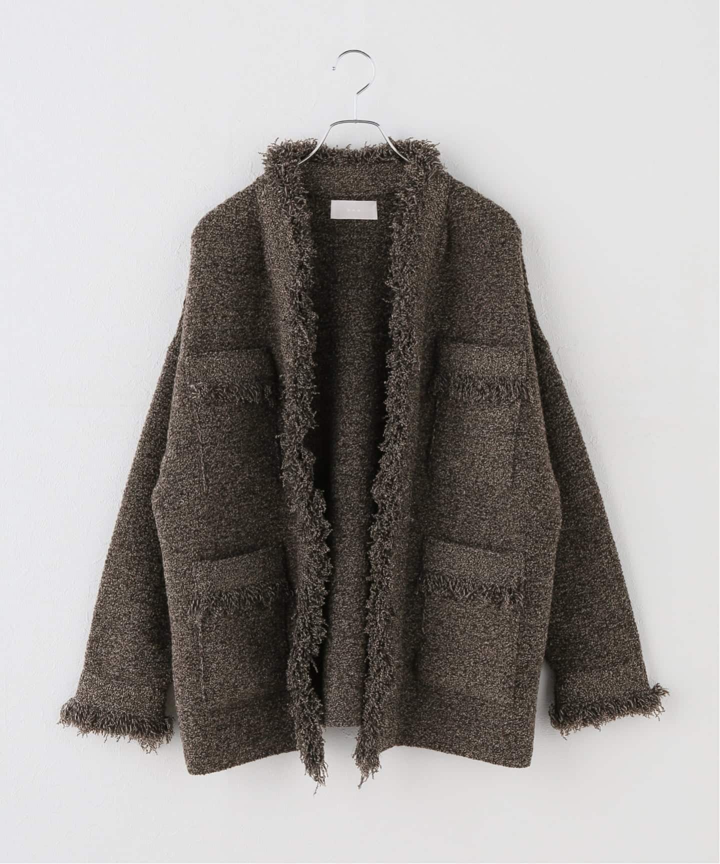 IENA ウールノーカラージャケット ノーカラージャケット（レディース）の通販｜BAYCREW'S STORE
