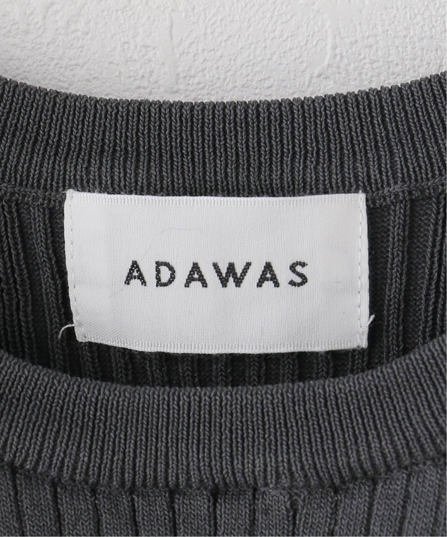【ADAWAS/アダワス】 COMPACT COTTON TUBEROMPERS アーカイブ別注・追加》ADAWAS/アダワズ COTTON STRETCH COMPACT TOP