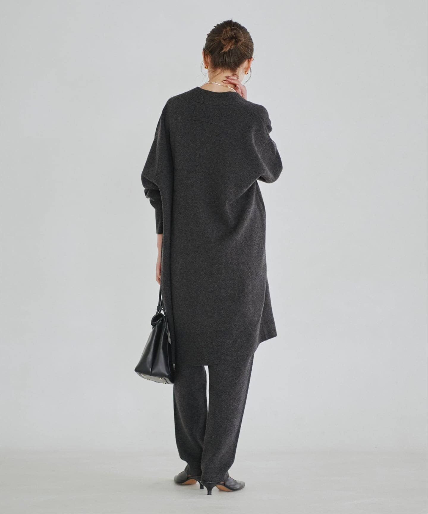 予約・セットアップ対応》ADAWAS/アダワス CASHMERE-BLEND CARDIGAN 