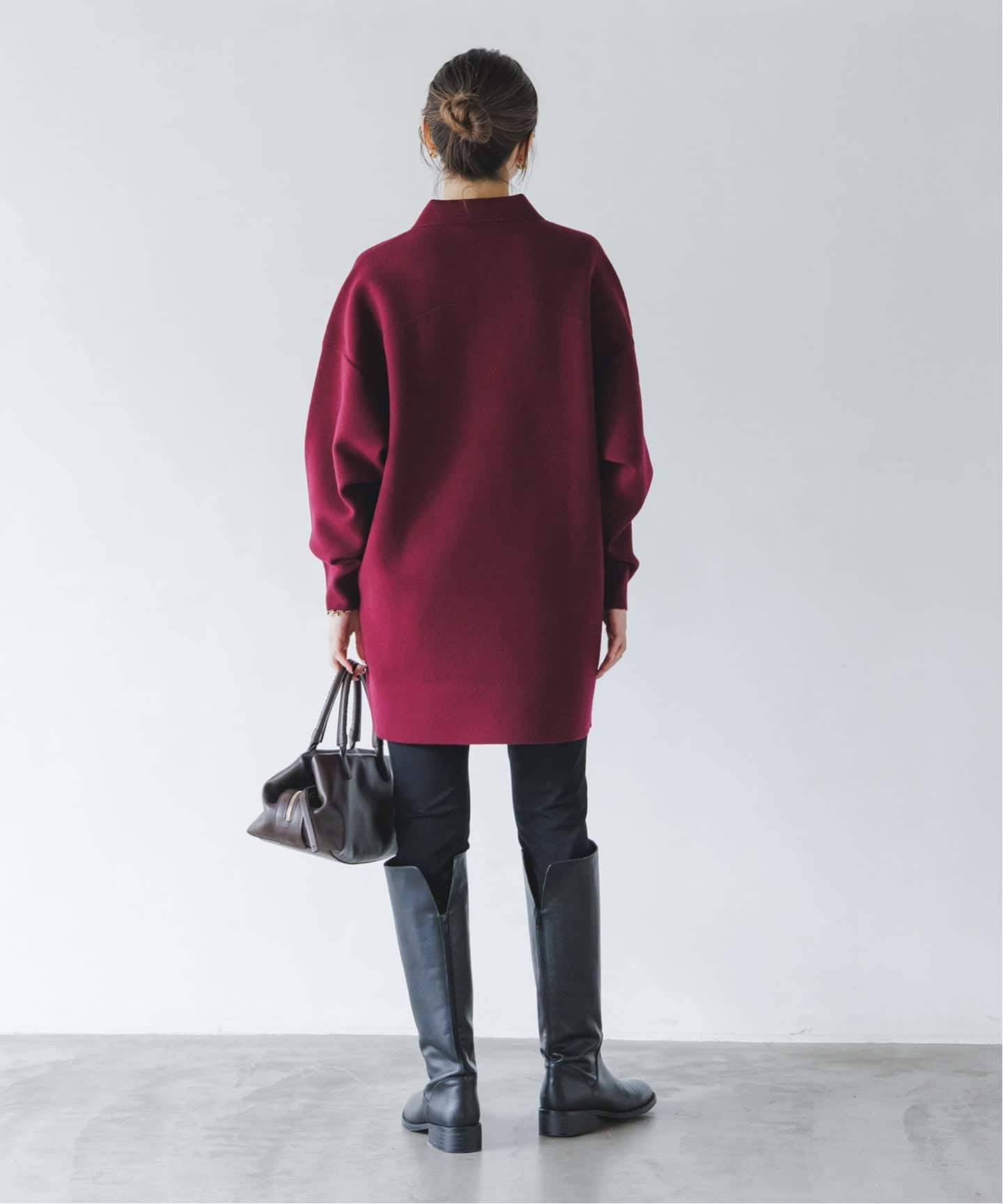 予約》Venit/ヴェニット DOUBLE FACE KNIT（ニット／セーター）｜NOBLE