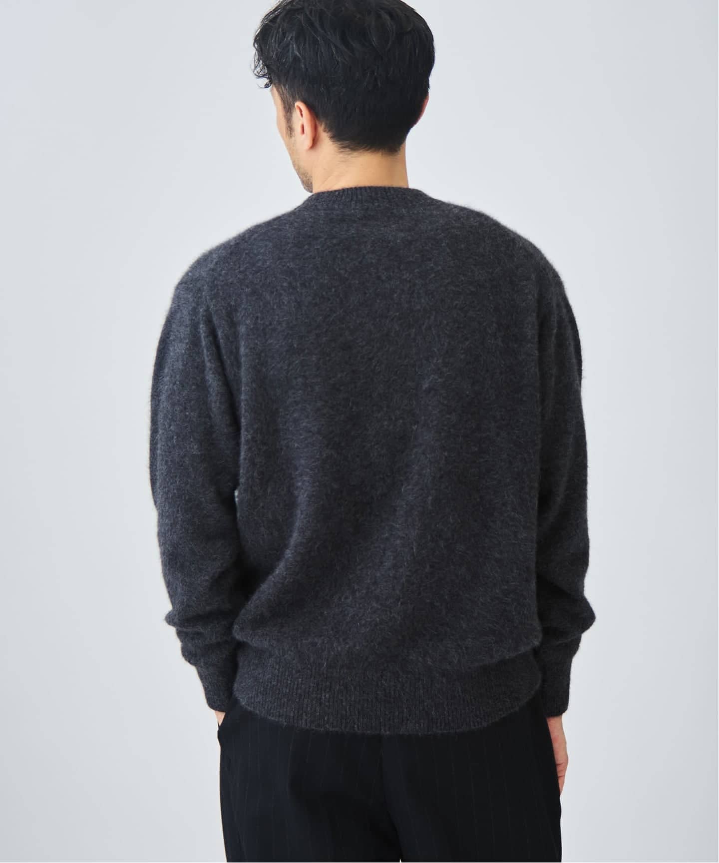 予約》フォックス/カシミヤ ミックス モックネック ニット（ニット