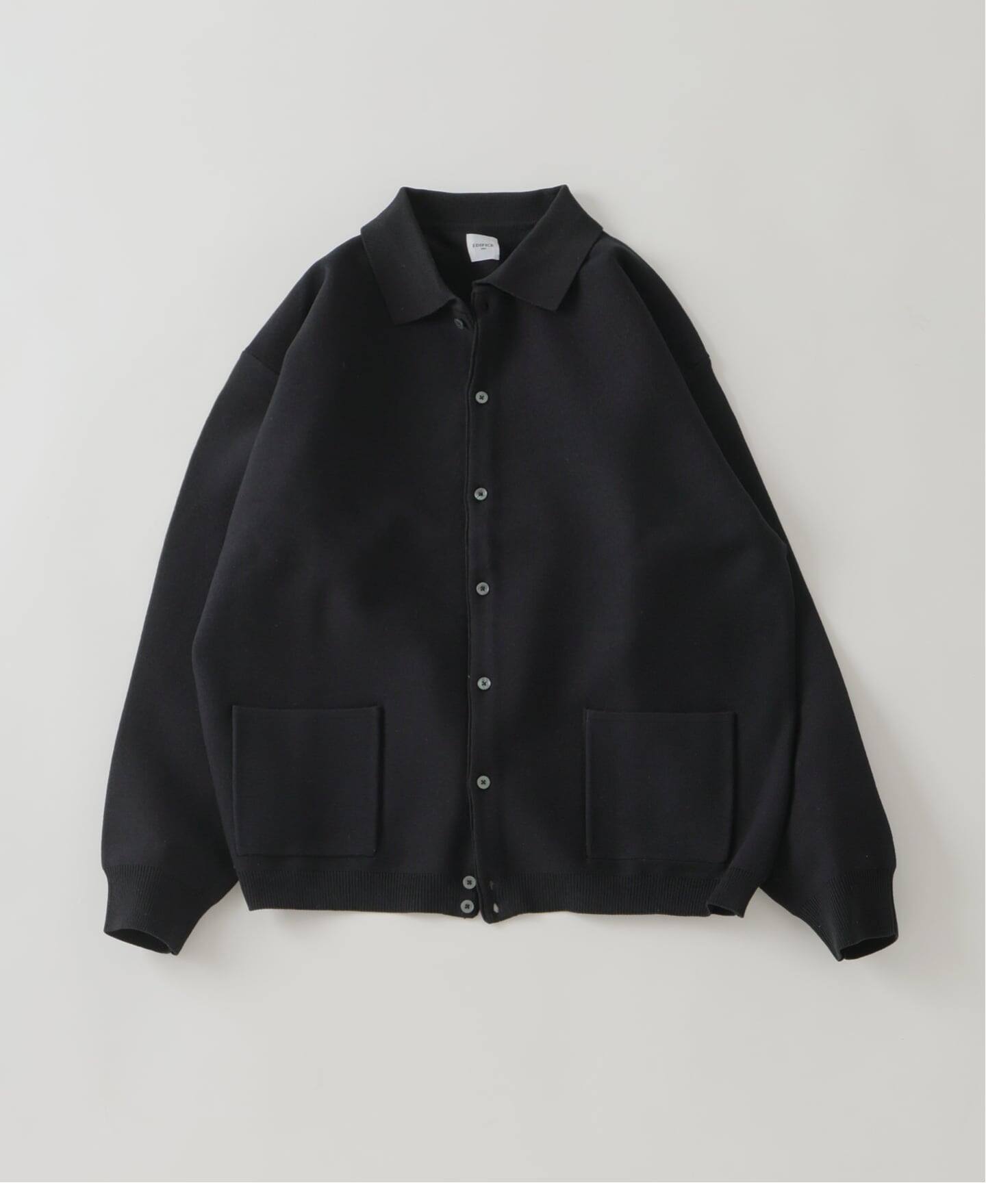 ニット ポロ カーディガン（カーディガン）｜EDIFICE（エディフィス