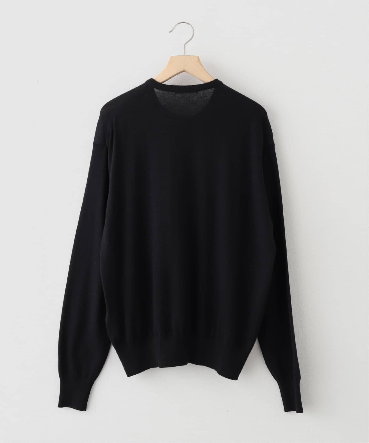 AURALEE（オーラリー） カーディガン ブラック AURALEE (オーラリー) Brushed Super Kid Mohair Knit Cardigan