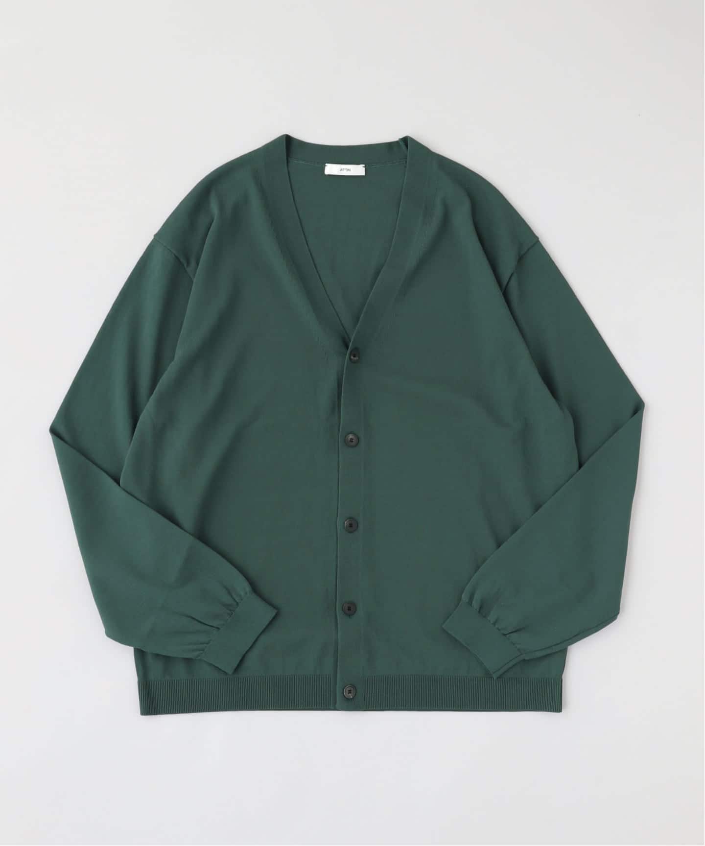 ATON(エイトン) FINE ICE COTTON V-NECK CARDIGAN（カーディガン