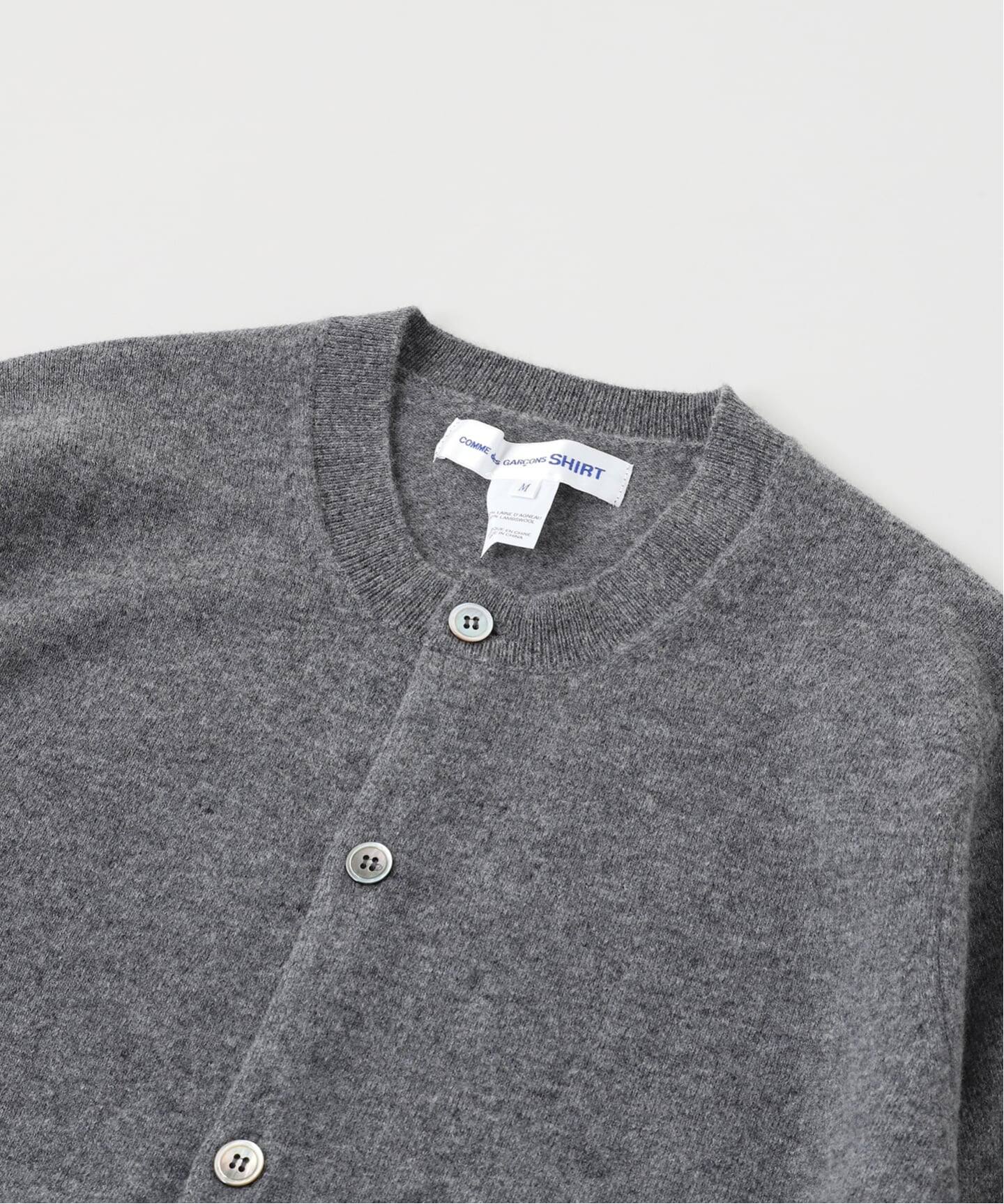 COMME des GARCONS SHIRT forever Fully Fashioned knit Card（ニット