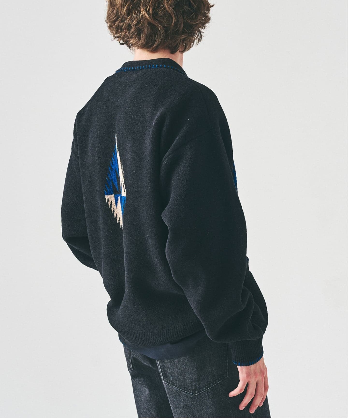 NESTWELL / ネストウェル 417別注 ブランケットカーディガン