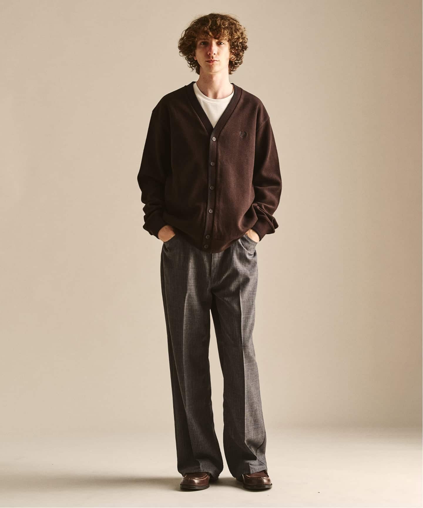 FRED PERRY / フレッドペリー 417別注 ティップドカーディガン