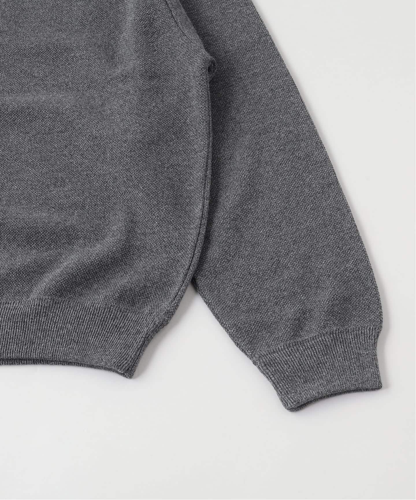 crepuscule / クレプスキュール Co/Wo Moss Stitch Skipper（ニット