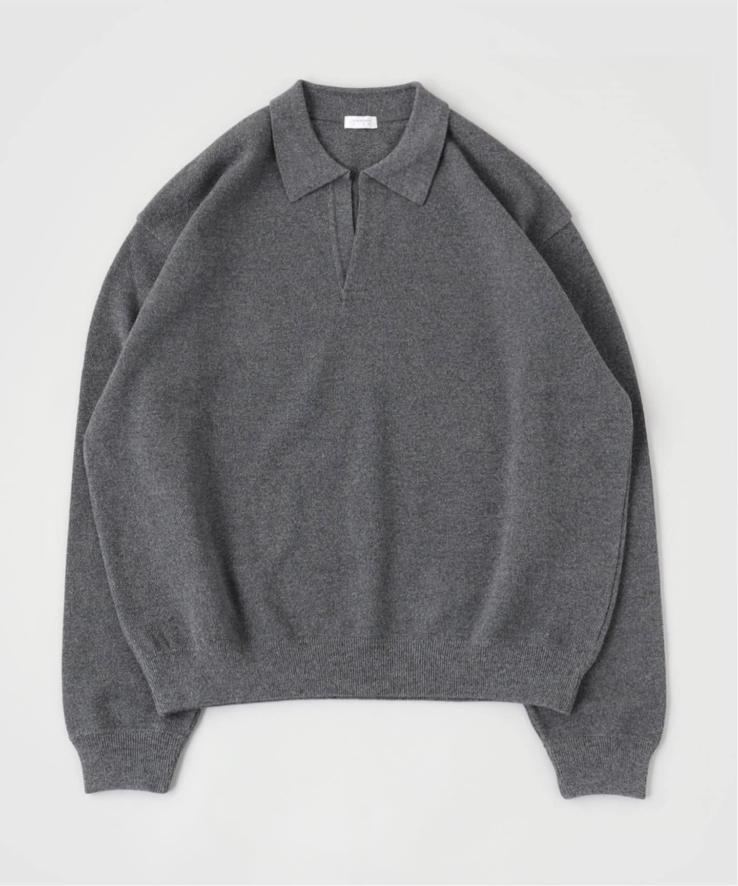 crepuscule / クレプスキュール Co/Wo Moss Stitch Skipper（ニット