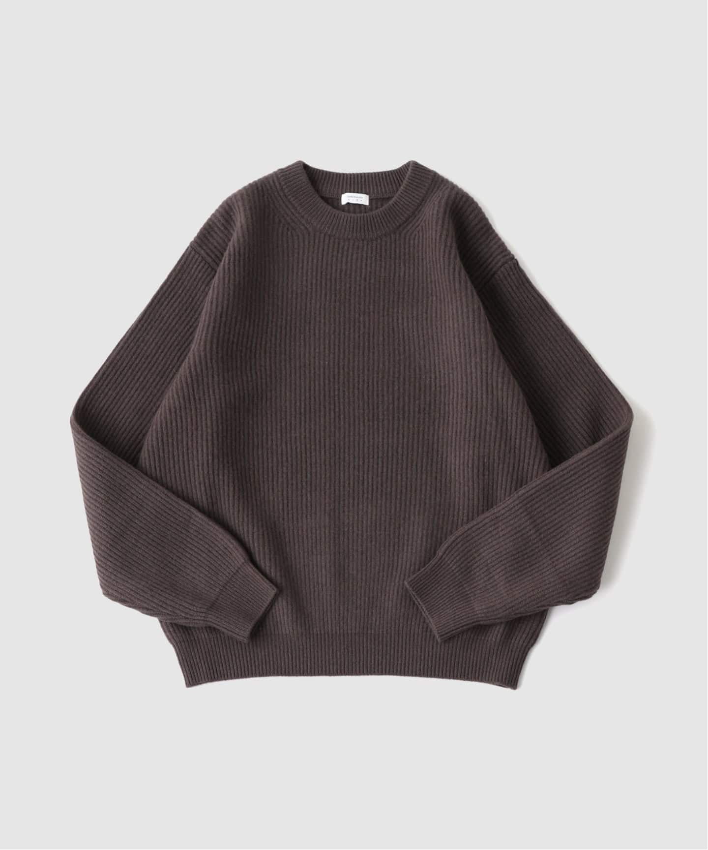 AURALEE (オーラリー) HIGH TWIST WOOL KNIT V-NECK プルオーバー