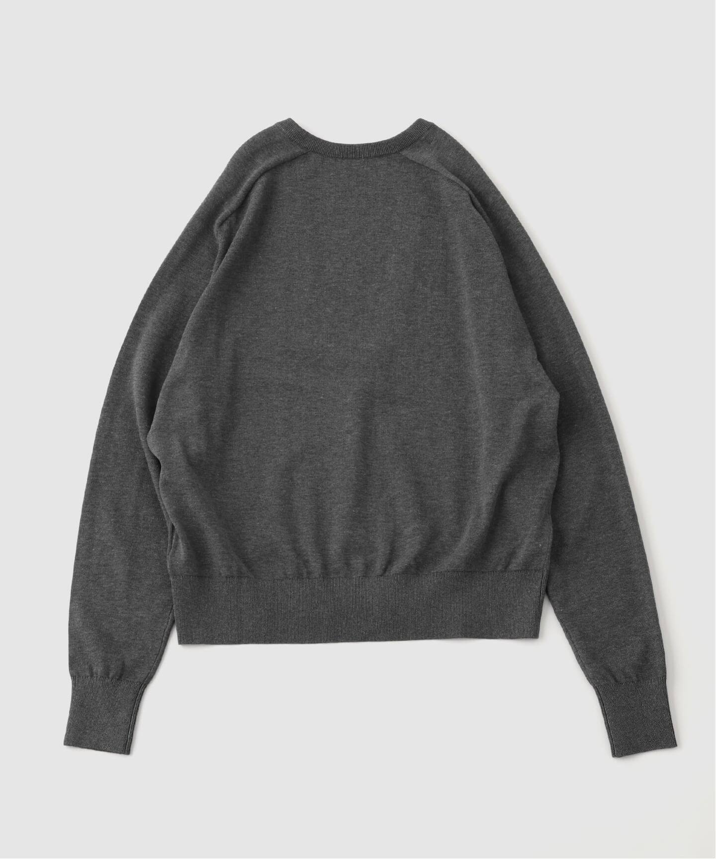 JIEDA / ジエダ COTTON SILK V NECK KNIT（ニット／セーター）｜PULP
