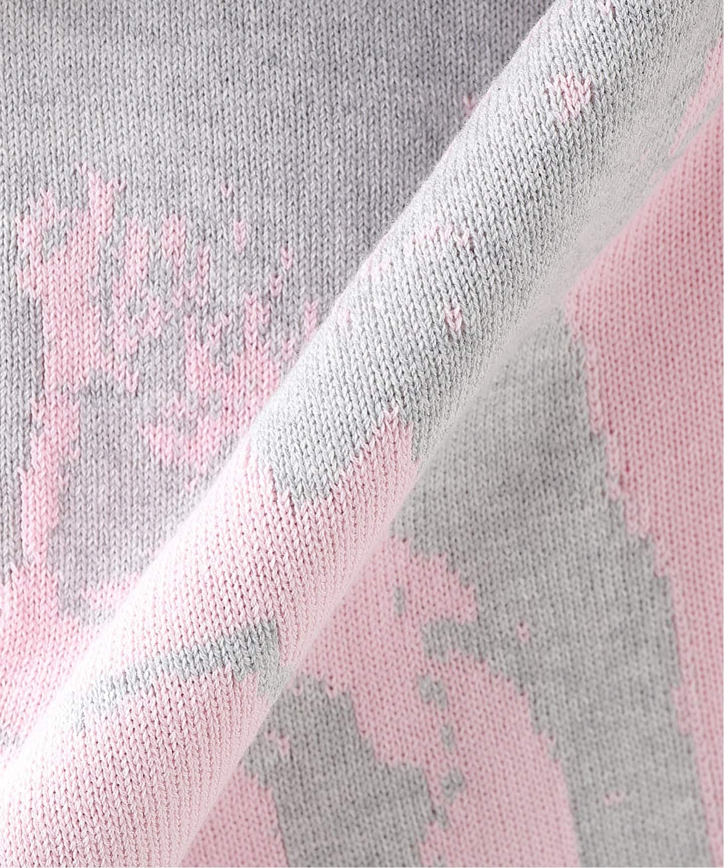 FAF (FAKE AS FLOWERS) / フェイク アズ フラワーズ KNIT ポロシャツ