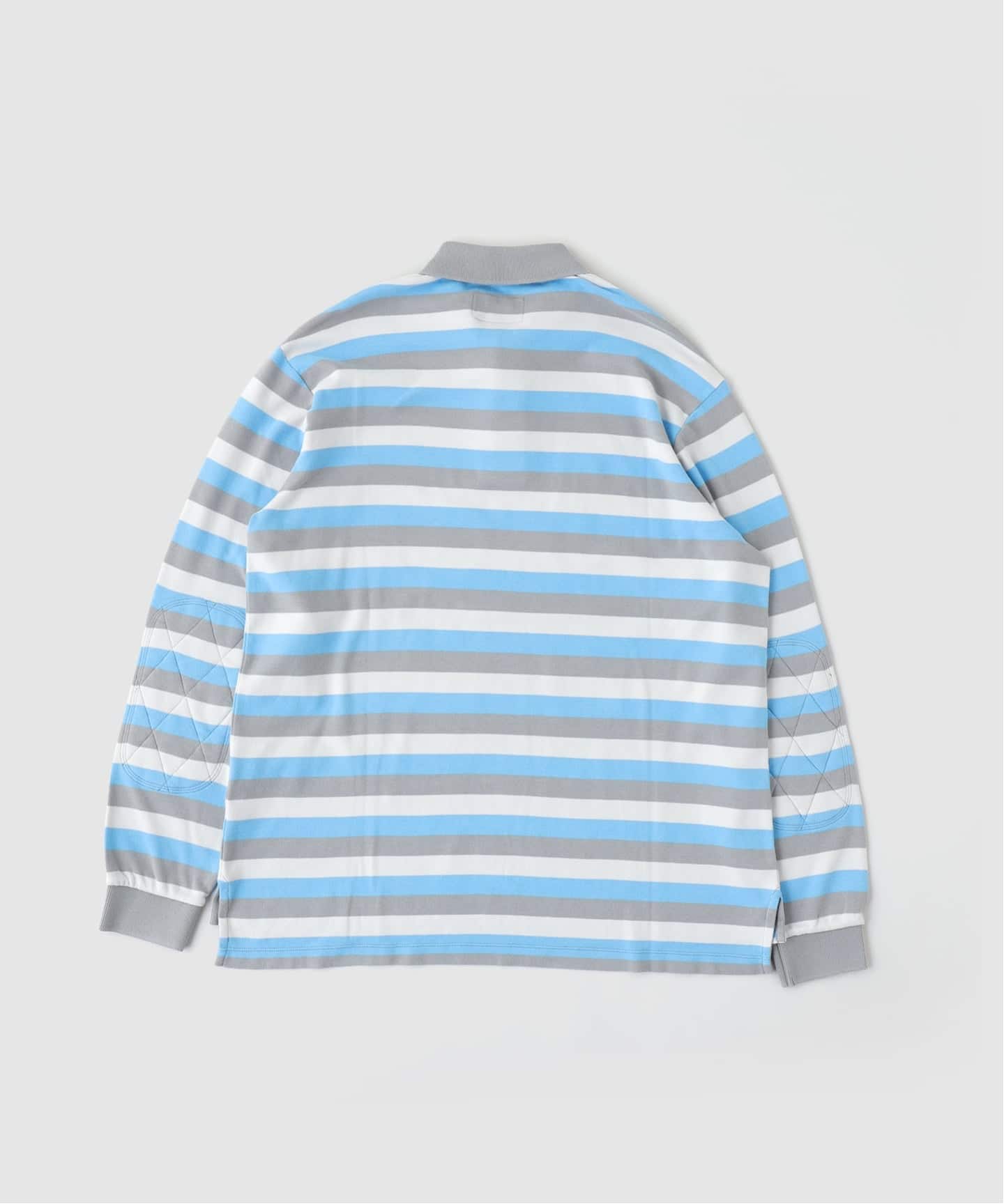 ERL / イーアールエル UNISEX STRIPED LONG SLEEVE ポロシャツ KNIT ERL / イーアールエル UNISEX STRIPED LONG SLEEVE ポロシャツ KNIT