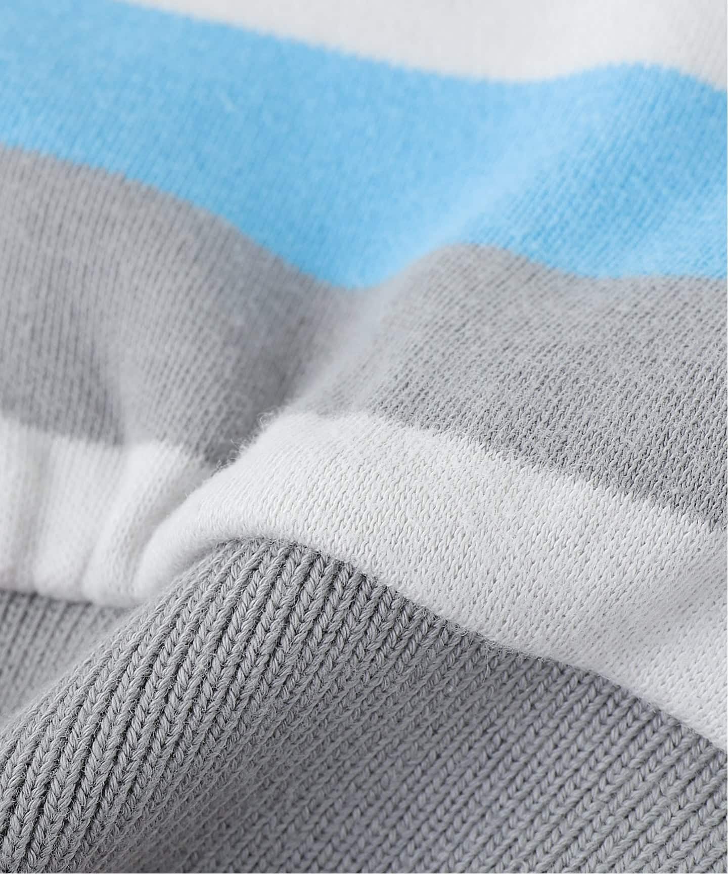 ERL / イーアールエル UNISEX STRIPED LONG SLEEVE ポロシャツ KNIT
