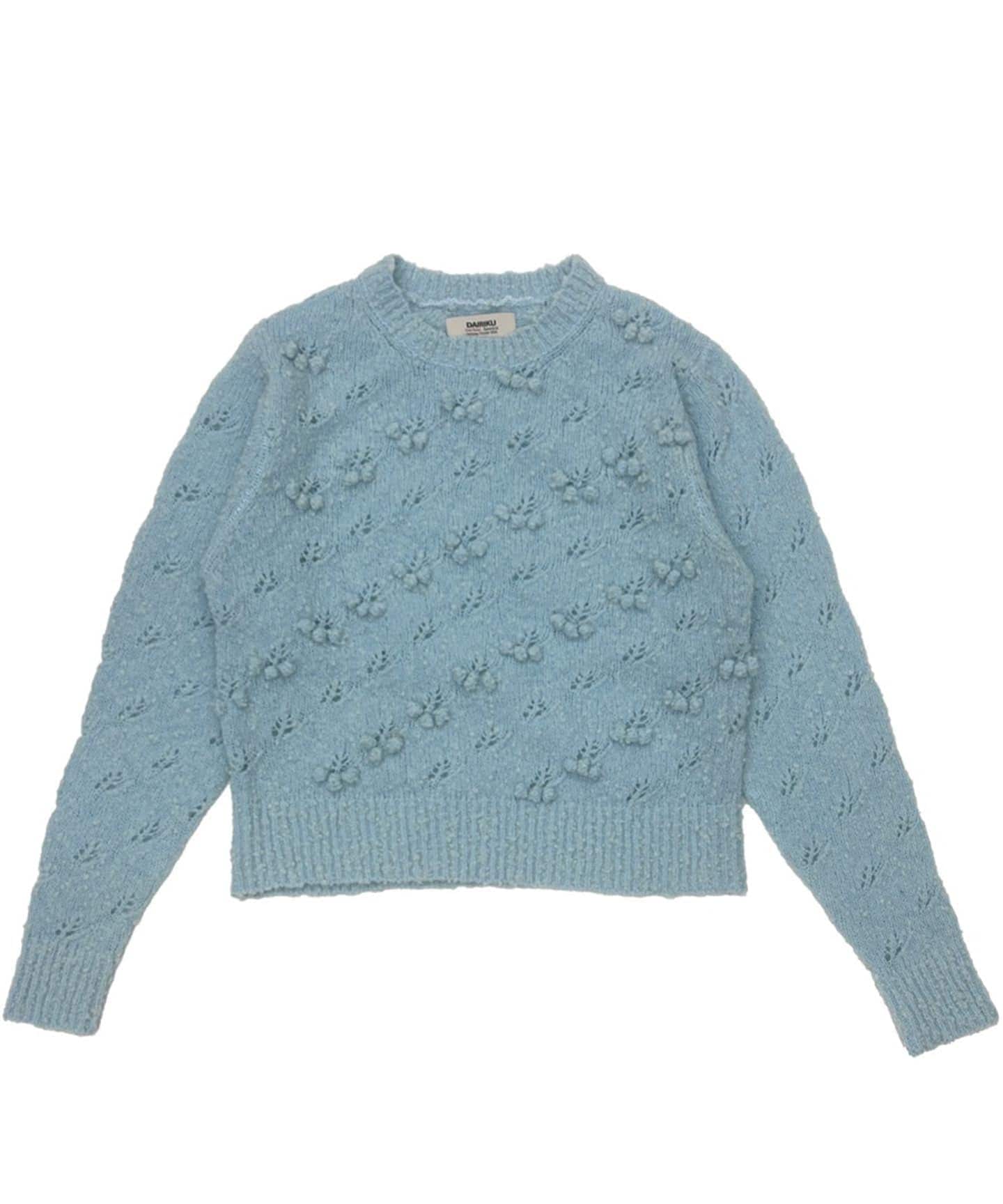DAIRIKU / ダイリク Flower Button Printed Knit Cardi（カーディガン