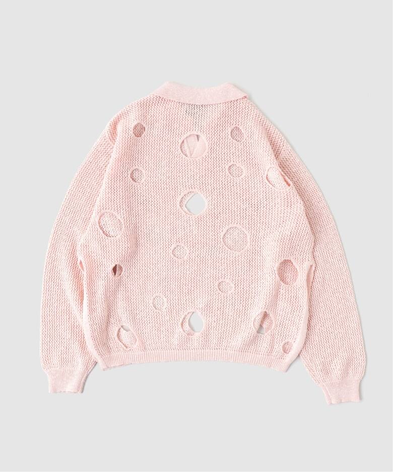 PHINGERIN / フィンガリン HOLE KNIT SKIPPER（ニット／セーター 